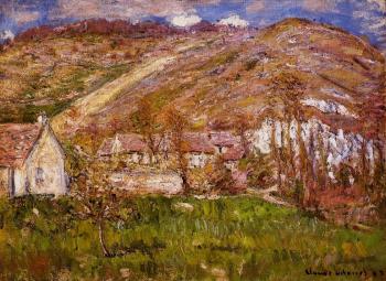 Claude Oscar Monet : The Hamlet of Falaise, near Giverny